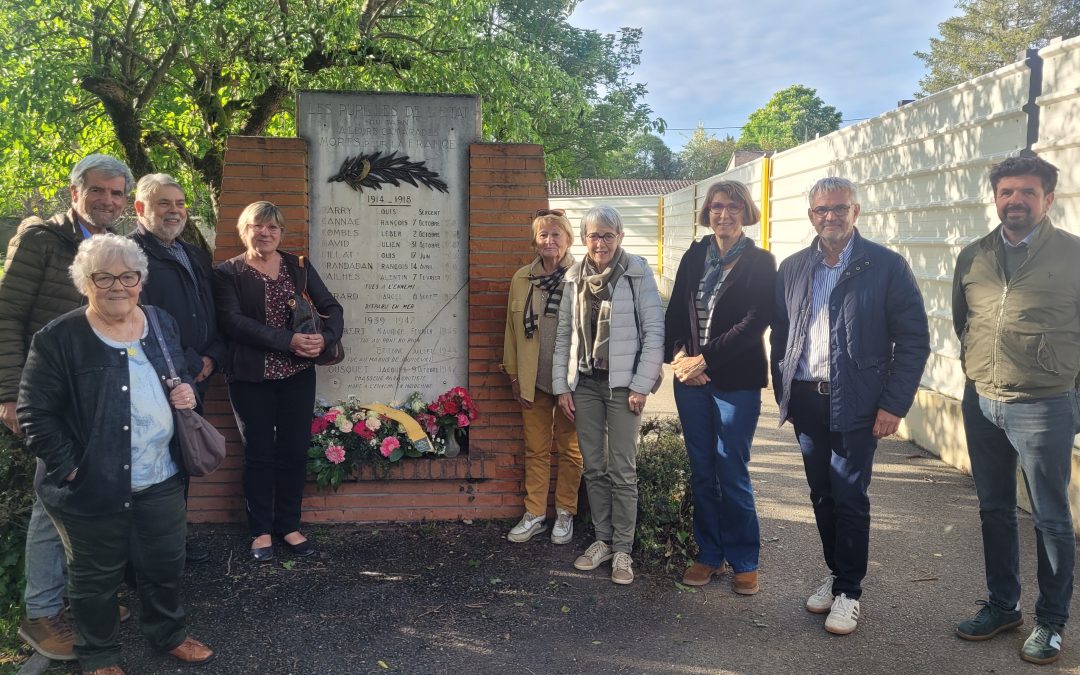 Commémoration du 8 mai à la Maison Départementale Enfance Famille