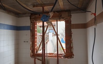 Chambre d’accueil temporaire: les travaux ont commencé !