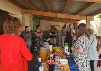 Un repas convivial après le CA ​😋​